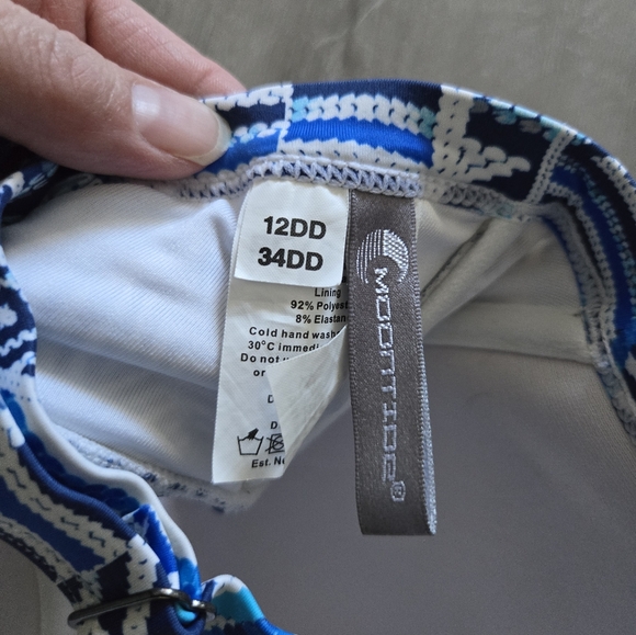 Moontide Underwire Twin Straps Bikini Top 34dd - Picture 3 of 3